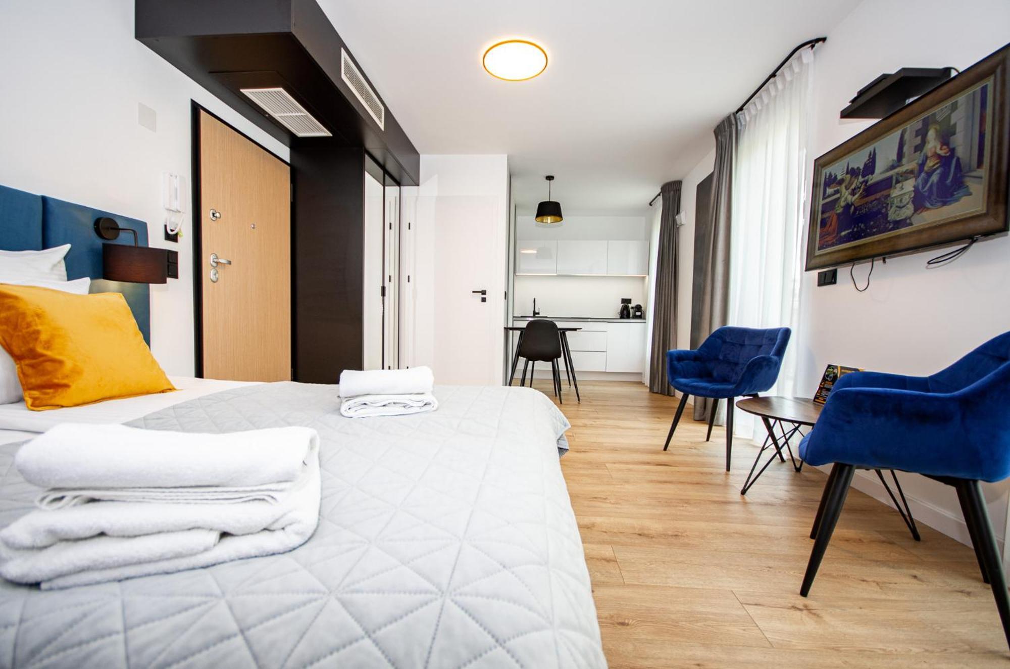 Inpoint Apartments G15 Near Old Town & Kazimierz District & Parking Option Krakow Bilik gambar